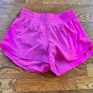 Hotty Hot High-Rise short 4”-sonic pink - used